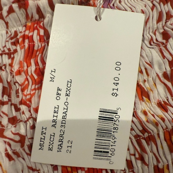 Poupette St Barth Floral Off-Shoulder top & skirt- size large - Picture 8 of 10